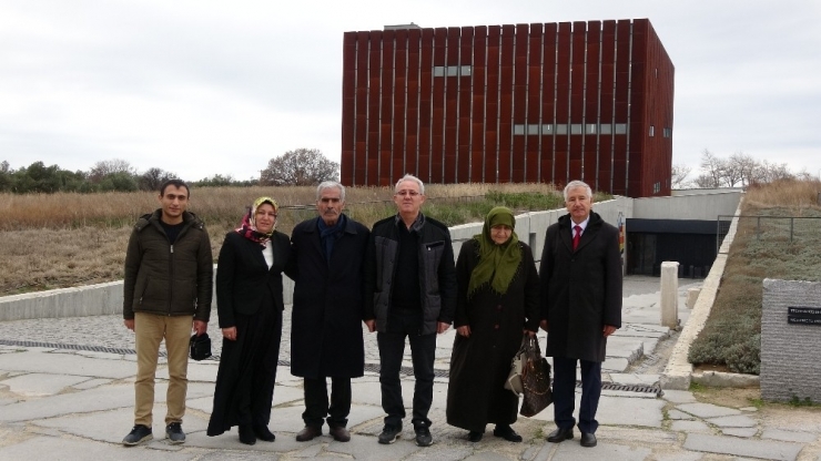 Şehit Fethi Sekin’in Babası Mehmet Zeki Sekin Çanakkale’yi Gezdi