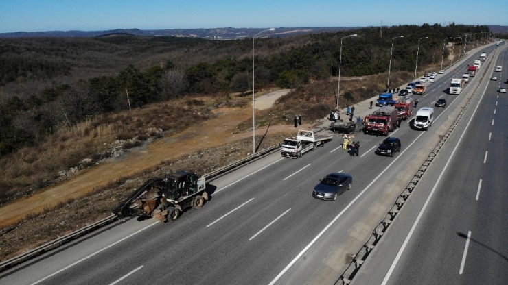 Şile Yolunda Feci Kaza: 1 Ölü, 2 Yaralı