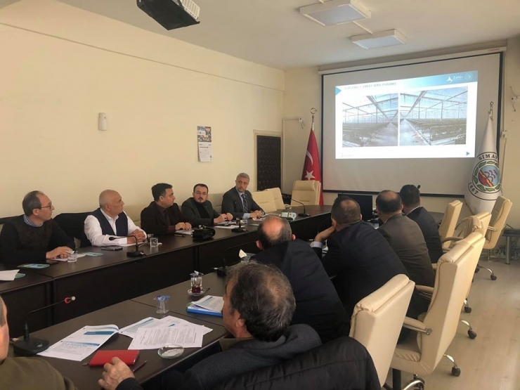 Kaymakam Halim: "Teknolojik Sera Yatırımı İçin Taslak Şartname Hazırlıkları Başladı"
