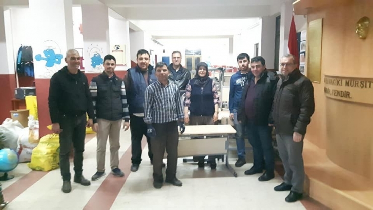 Cumhuriyet Ortaokuluna Lokmalı Veda