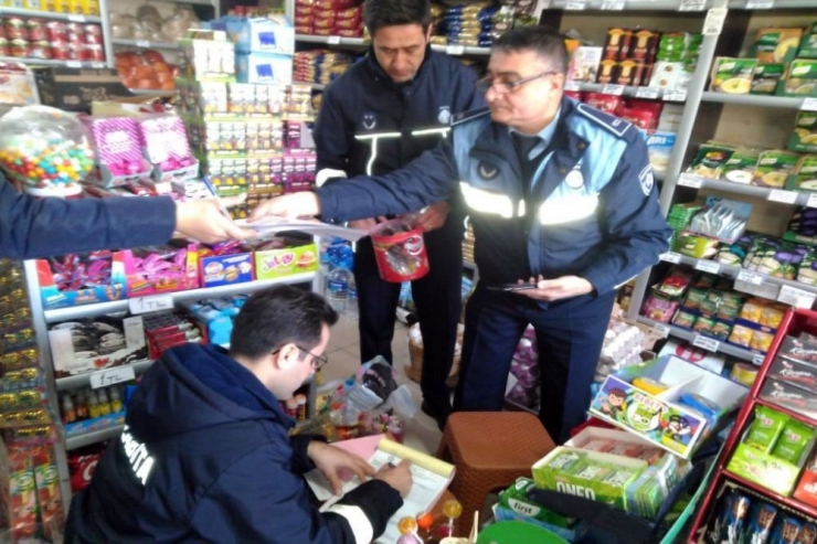 Okullar Bölgesinde Bulunan İş Yerleri Denetlendi
