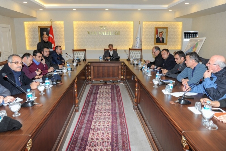 Van’da ‘Kriz Merkezi’ Kuruldu