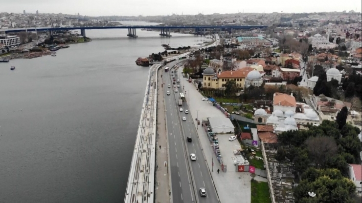 Eminönü-alibeyköy Tramvay Hattı’nda Çalışmalar Durma Noktasına Geldi