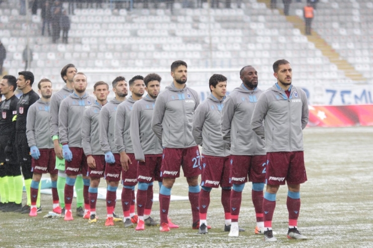 Ziraat Türkiye Kupası: Bb Erzurumspor: 1 - Trabzonspor: 1 (İlk Yarı)