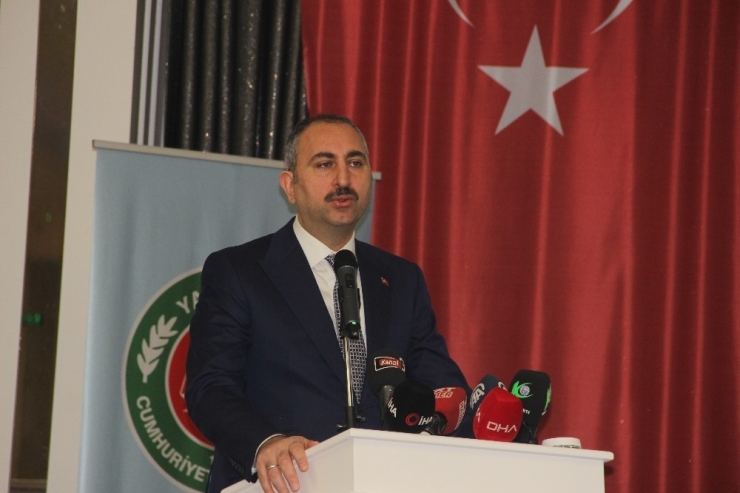 Adalet Bakanı Gül: “Hukuku Paspas Gibi Çiğneyenlere Cevap Olarak Hakkı Ve Hukuku Yücelteceğiz”