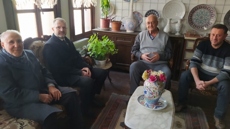 Başkan Ceyhun’dan Hamza Üstünkaya’ya Tebrik Ziyareti