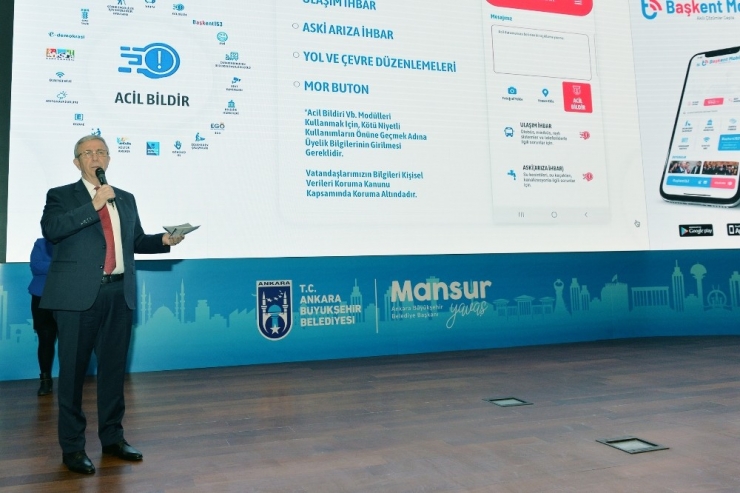 Ankara "Başkent Mobil" İle Dünya Kentleriyle Yarışacak