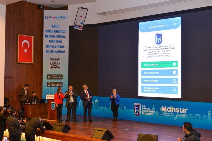 Ankara "Başkent Mobil" İle Dünya Kentleriyle Yarışacak
