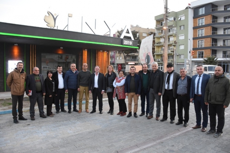 Gökçeada Belediyesi, Germencik’in İnya Projesini Yerinde İnceledi