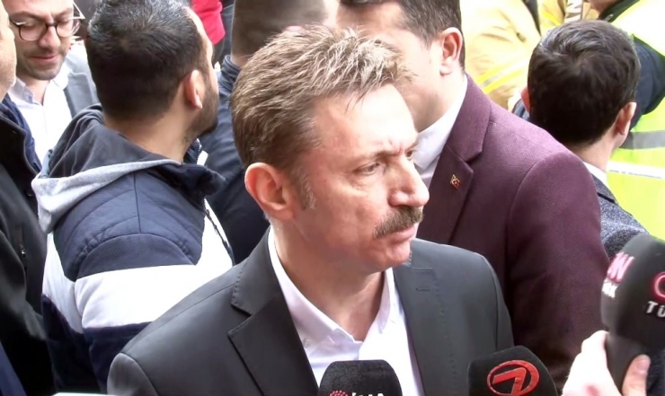 Bahçelievler Belediye Başkanı’ndan Çöken Binaya İlişkin Açıklama (2)