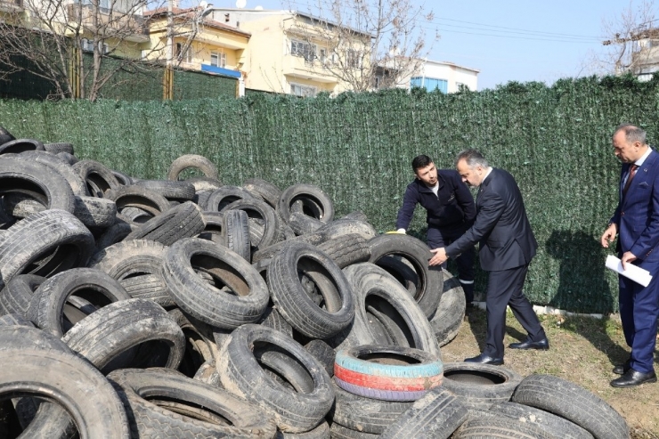 Bursa’da 50 Bin Atık Araç Lastiği Toplandı