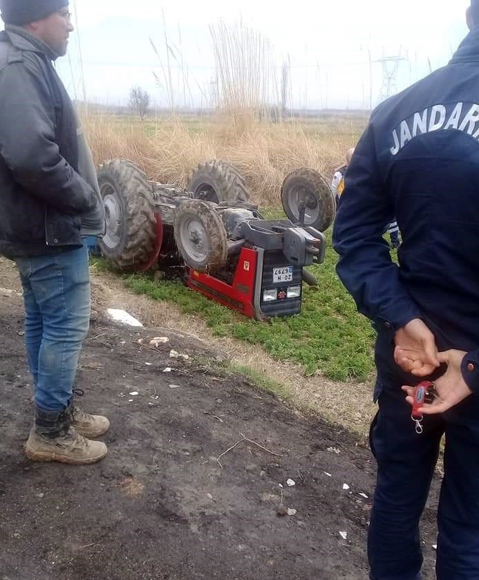 Kullandığı Traktörün Altında Kalan Kadın Öldü