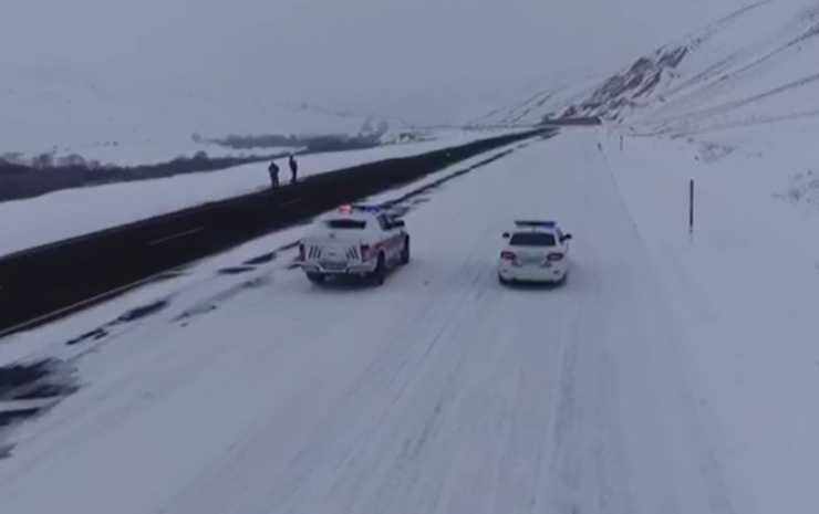 Jandarmadan Drone Destekli Emniyet Kemeri Ve Cep Telefonu Uygulaması