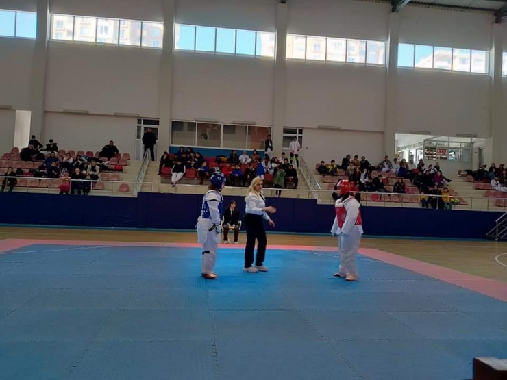 Okullar Arası Gençler Taekwondo İl Birinciliği Müsabakaları Tamamlandı
