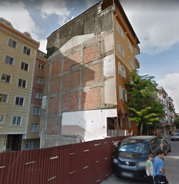Bahçelievler’de Çöken 7 Katlı Binanın Yıkılmadan Önceki Hali Ortaya Çıktı