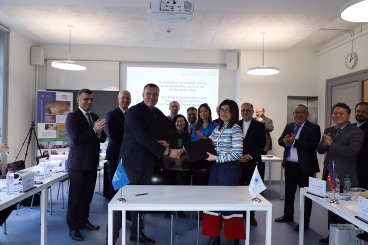 Türk Kültürü Ve Mirası Vakfı İle Uluslararası Orta Asya Araştırmaları Enstitüsü Mutabakat Zaptı İmzaladı