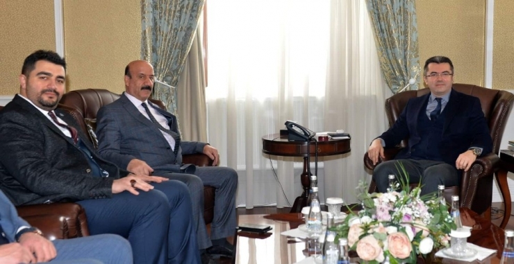 İyi Parti Erzurum İl Başkanı Kırkpınar’dan, Vali Memiş’e Ziyaret