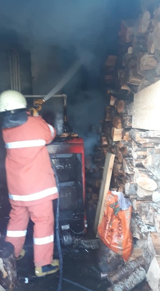 İnebolu’da Odunlukta Çıkan Yangın Korkuttu