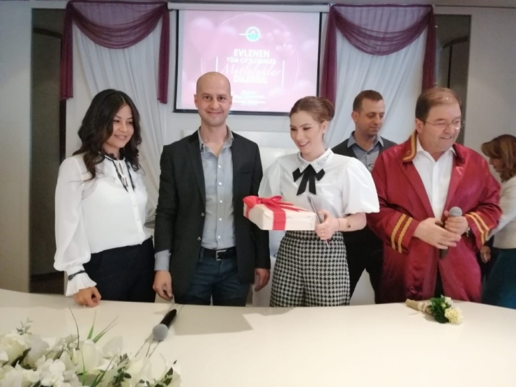 Maltepe’de 14 Çift, 14 Şubat’ta Bir Ömür Boyu Mutluluğa Evet Dedi
