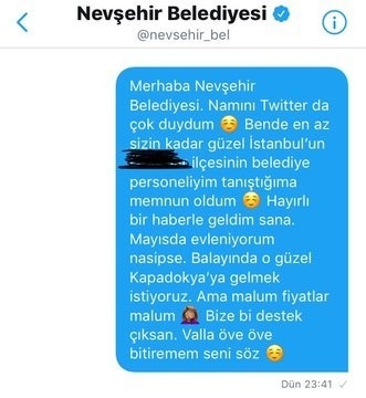 Balayına Kapadokya’ya Gelecek Çiftin, Nevşehir Belediyesi’nden İsteği