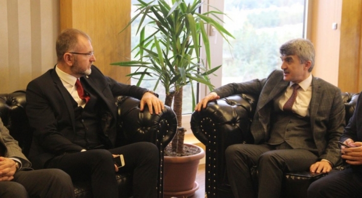 Tügva Heyetinden Rektör Uysal’a Ziyaret