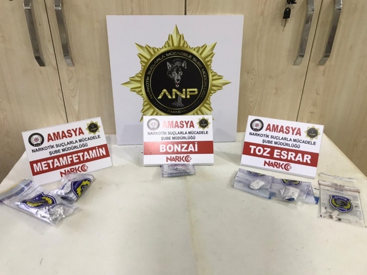 Amasya’da Uyuşturucu Operasyonu