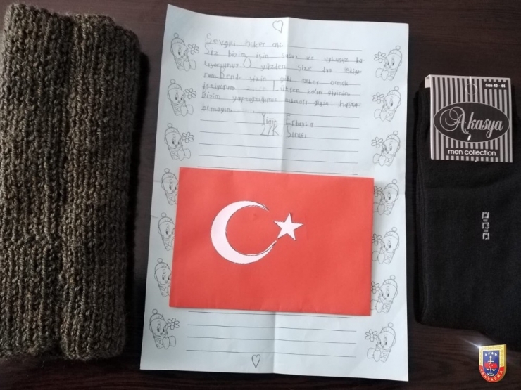 Bursalı Öğrencilerden Askerlere Moral Mektubu