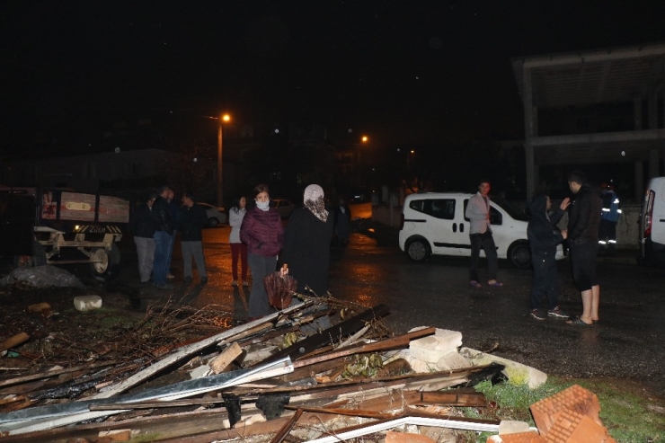 3 Katlı Binada Korkutan Yangın