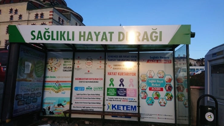 Düzce’de Sağlıklı Hayat Durakları Oluşturuldu