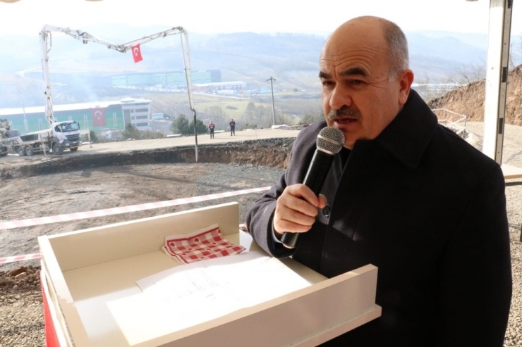 Gümüşova Osb, Cami İnşaatının Temeli Atıldı