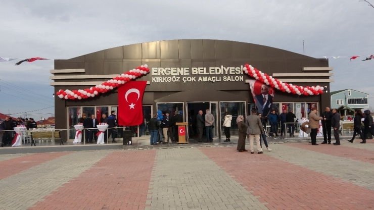 Ergene’ye Yeni Düğün Salonu