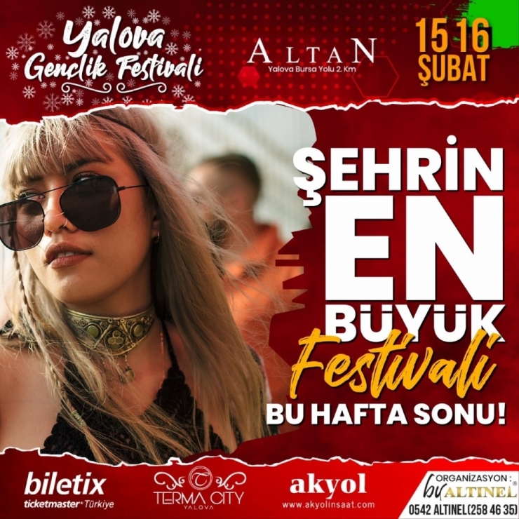 Yalova’nın İncisi Terma City’den Gençlik Festivaline Destek