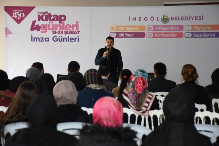 Mehmet Fatih Çıtlak İnegöllülerle Buluştu