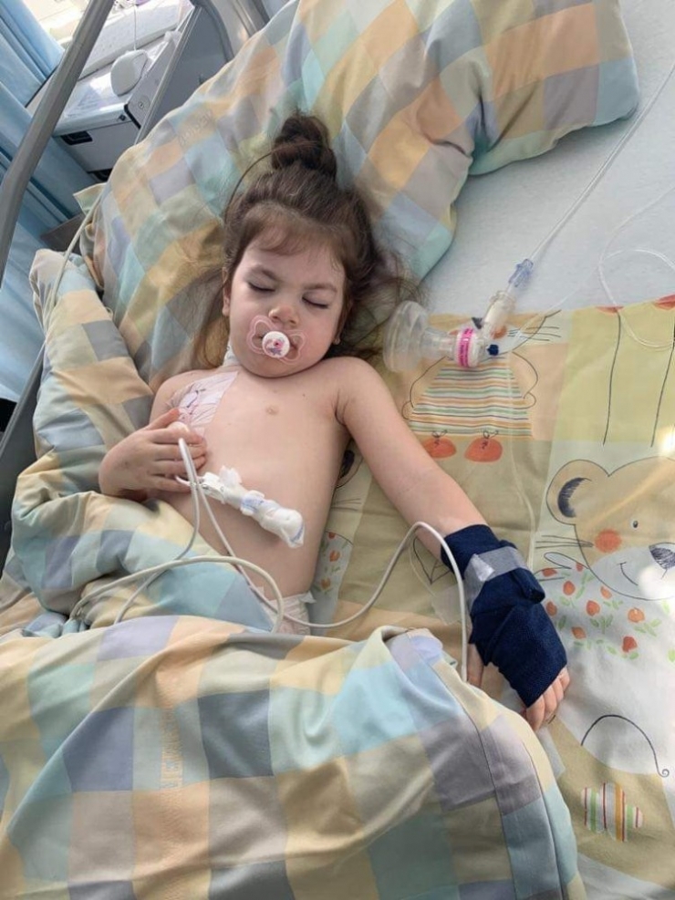 3 Yaşındaki Minik Eslem İlik Nakli İçin Yardım Bekliyor