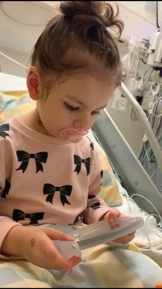 3 Yaşındaki Minik Eslem İlik Nakli İçin Yardım Bekliyor