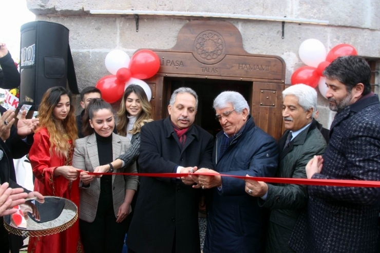 Tarihi Ali Saip Paşa Hamamı Açıldı