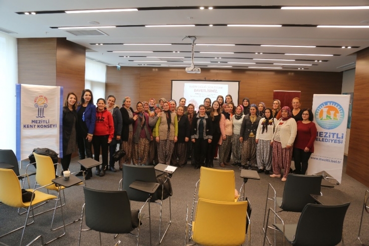 Mezitli’de ’Kadın Sağlığı’ Söyleşisi