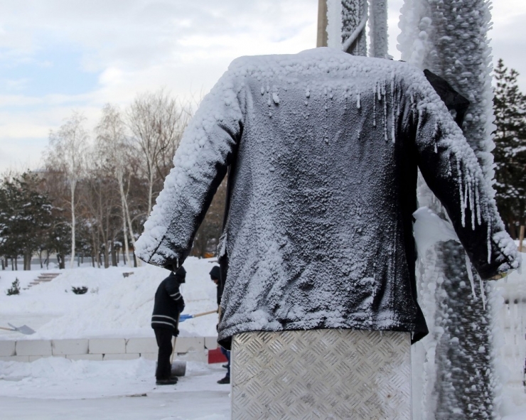 Doğu Buz Kesti: Göle Eksi 28’i Gördü