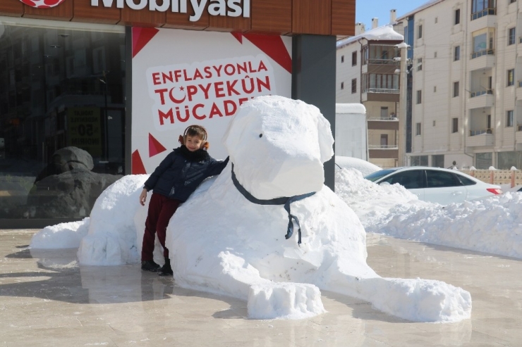 Sivaslının Kardan Adamı Böyle Olur