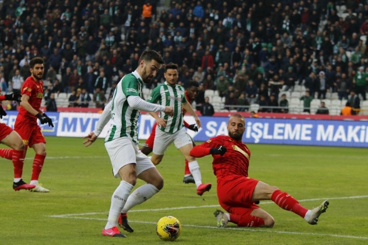 Süper Lig: Konyaspor: 1 - Göztepe: 1 (İlk Yarı)