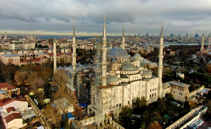 Sultanahmet Camisi’nin Restorasyonu Yüzde 30’u Geçti