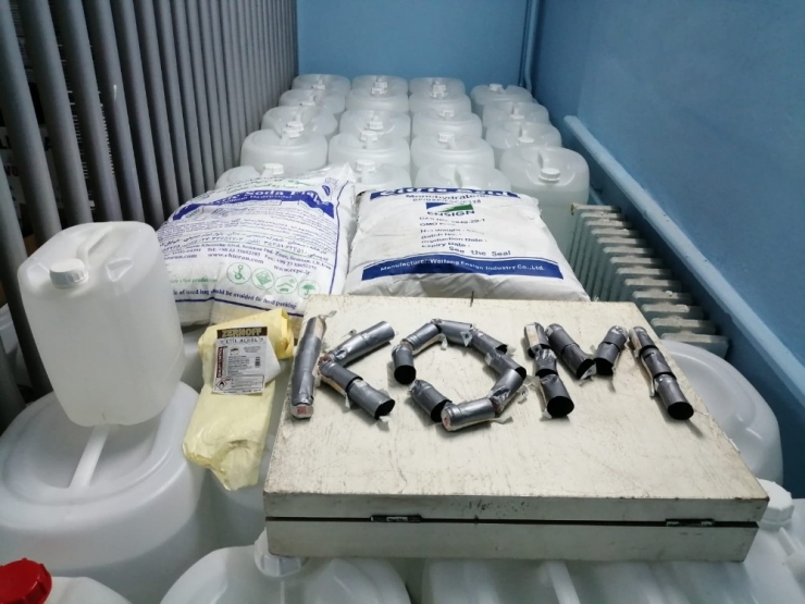 Tekirdağ’da 2 Bin 105 Litre Sahte Etil Alkol Ele Geçirildi