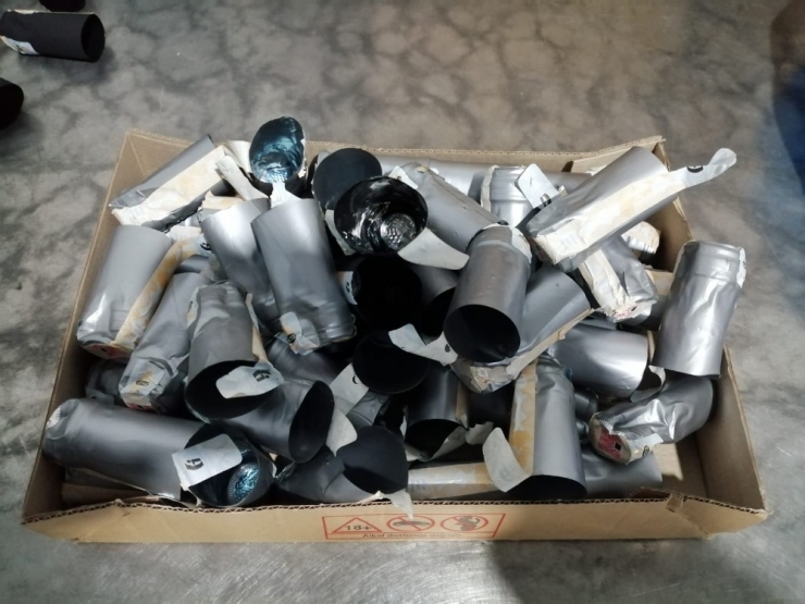 Tekirdağ’da 2 Bin 105 Litre Sahte Etil Alkol Ele Geçirildi