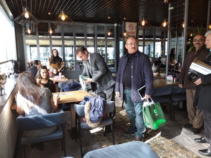 Yeşilay’dan İşyerlerine Bilgilendirme Ziyaretleri