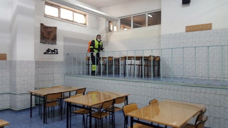 Altındağ’da Okullar İlaçlandı