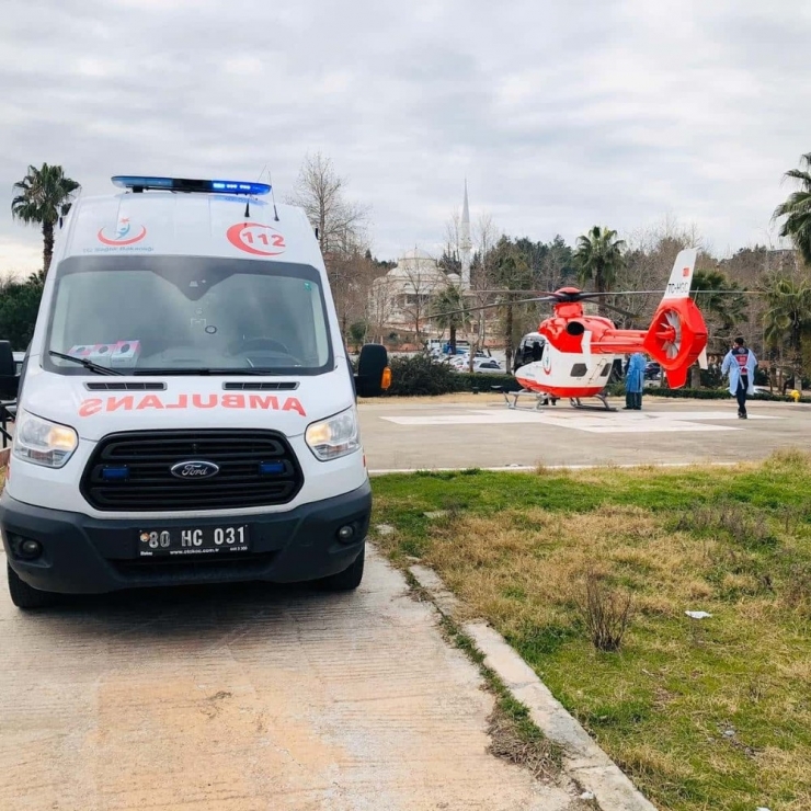 Ambulans Helikopter Tuğçe Bebek İçin Havalandı