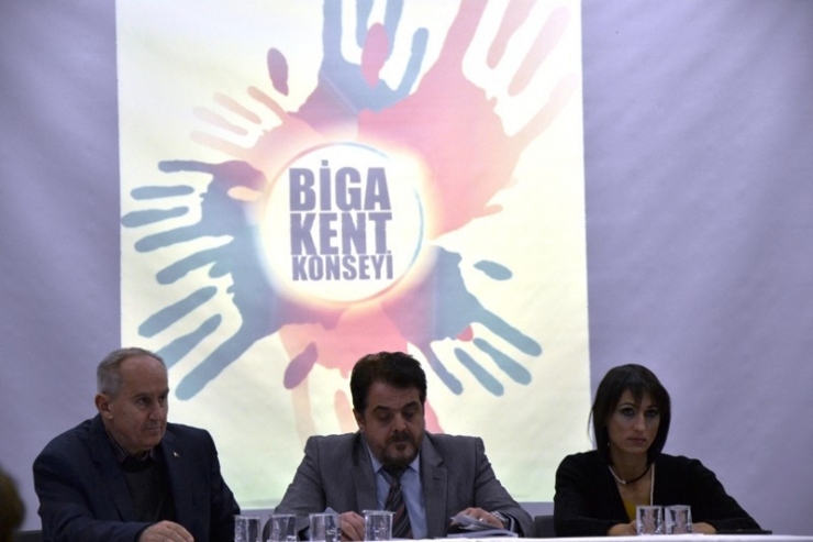 Biga Kent Konseyi Toplandı