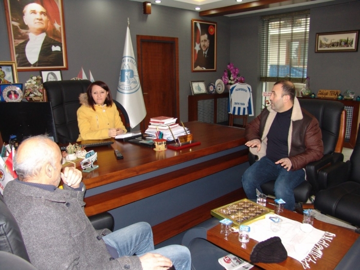 Ak Parti’den Başkan Tekin’e Ziyaret