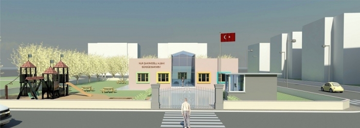 Burhaniye’de Gündüz Bakımevinin Temeli Atılıyor