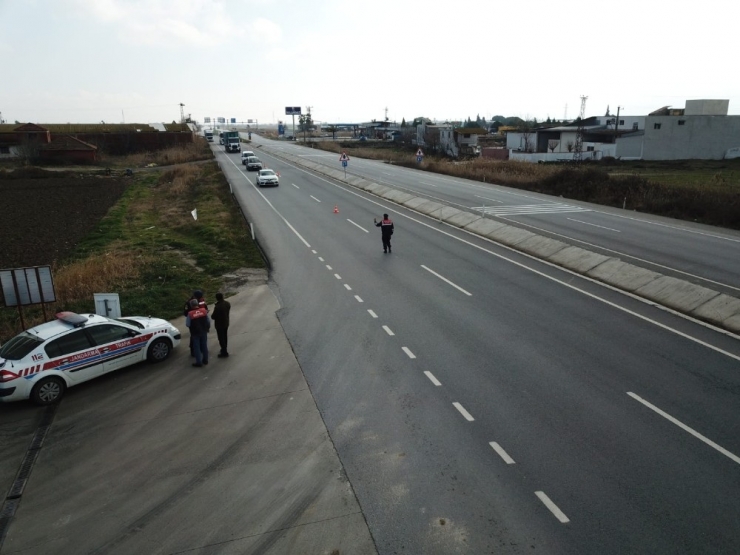 Jandarmadan Drone Destekli Uygulama